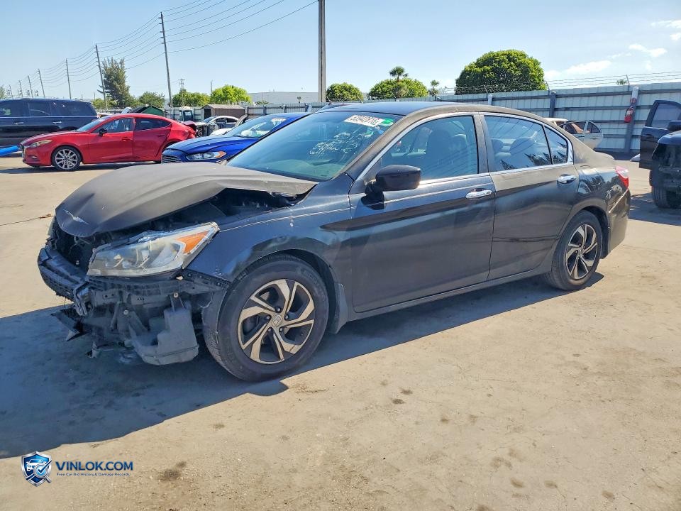 2016 HONDA ACCORD LX – Lot 53942816 auction photo