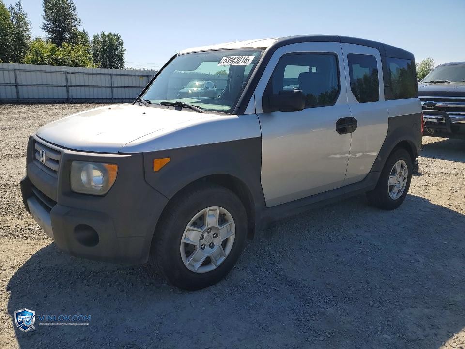 2008 HONDA ELEMENT LX – Lot 53943016 auction photo