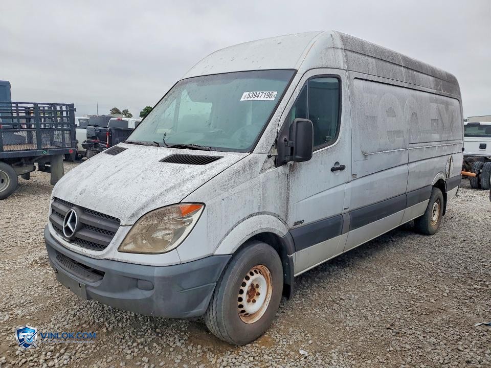 2012 MERCEDES BENZ SPRINTER 2500 DELIVERY VAN – Lot 53947196 auction photo