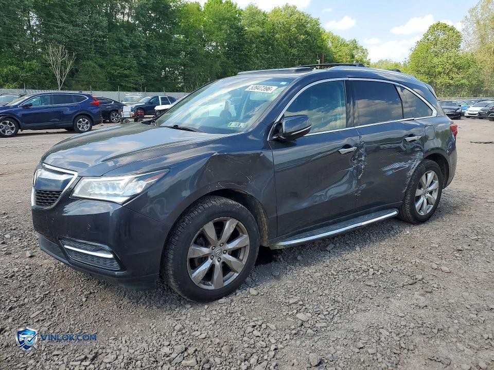 2016 ACURA MDX ADVANCE – Lot 53947396 auction photo