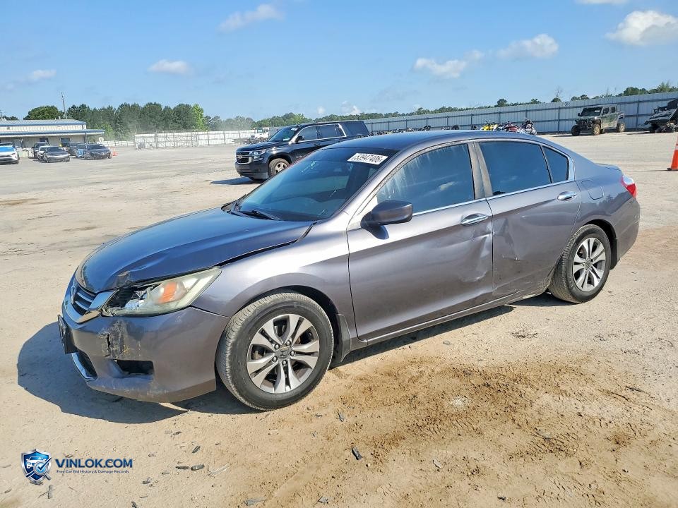 2013 HONDA ACCORD LX – Lot 53947406 auction photo