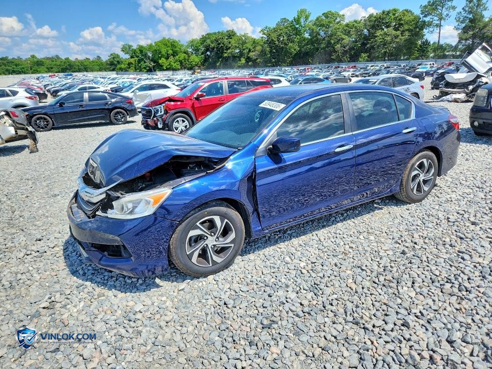 2016 HONDA ACCORD LX – Lot 53948306 auction photo