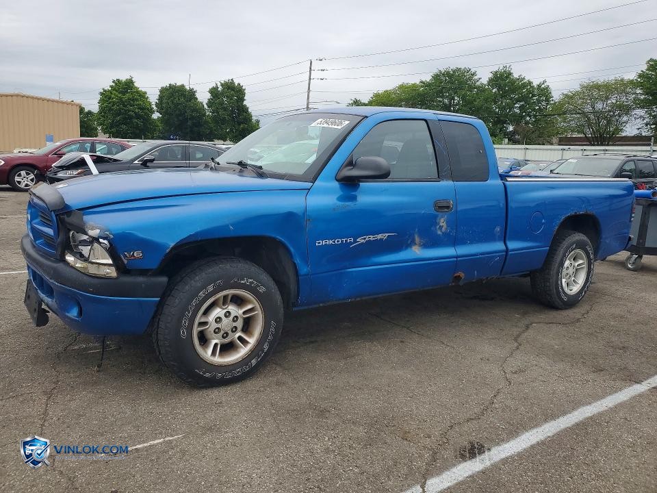 1999 DODGE DAKOTA – Lot 53949606 auction photo