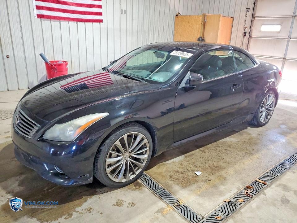 2011 INFINITI G37 CONVERTIBLE BASE – Lot 53950026 auction photo