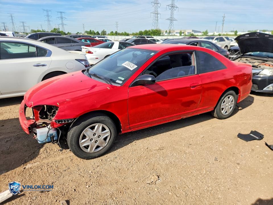 2003 HONDA CIVIC LX – Lot 53950436 auction photo