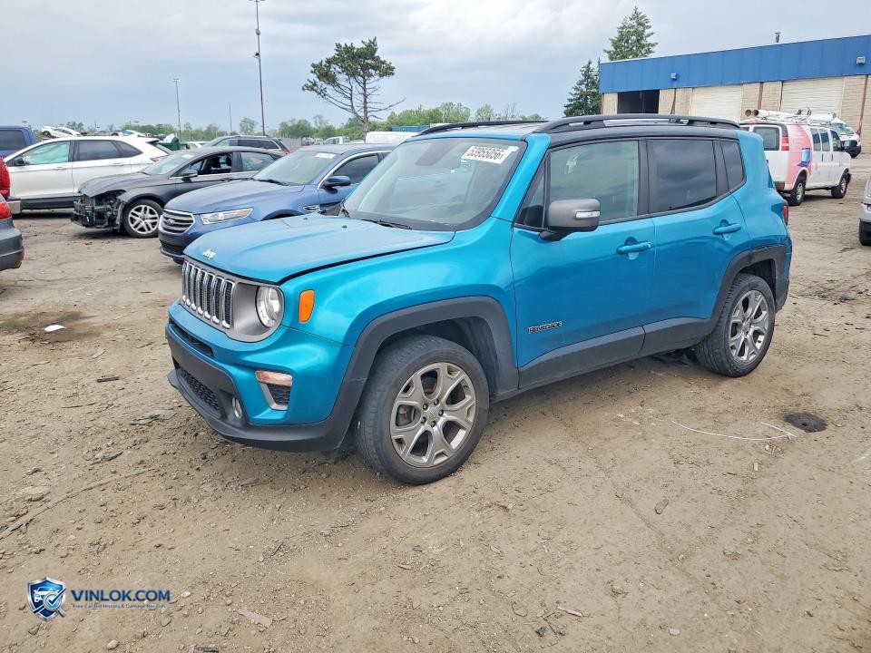 2020 JEEP RENEGADE LIMITED – Lot 53955056 auction photo