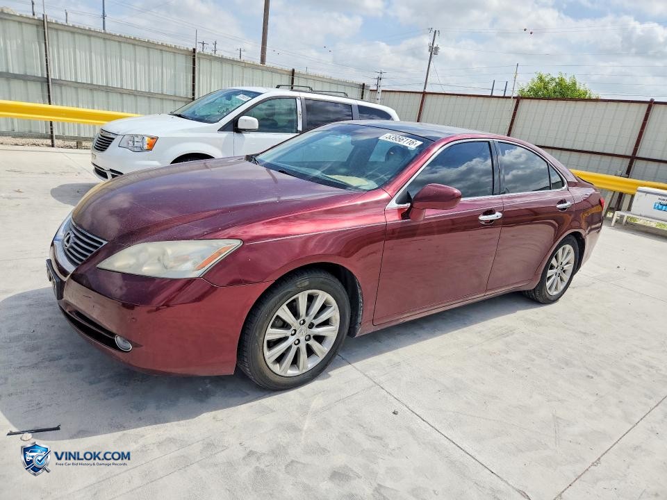 2008 LEXUS ES 350 – Lot 53956116 auction photo