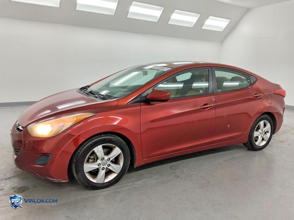 2013 HYUNDAI ELANTRA GLS – Lot 53958786 auction photo