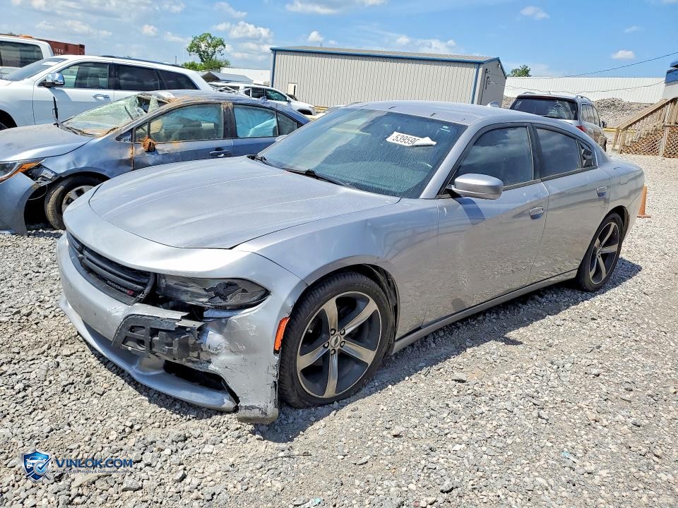 2016 DODGE CHARGER SXT – Lot 53959026 auction photo