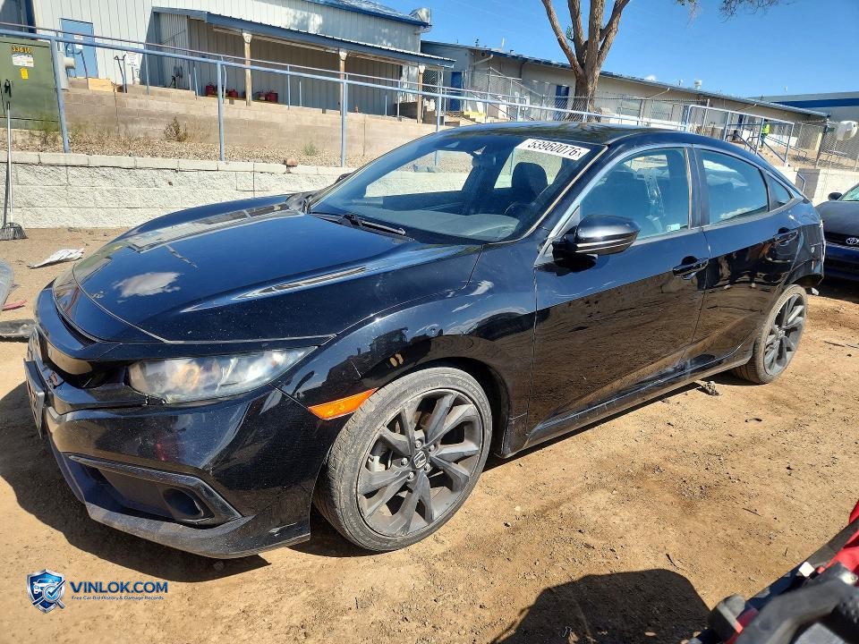 2021 HONDA CIVIC SPORT – Lot 53960076 auction photo