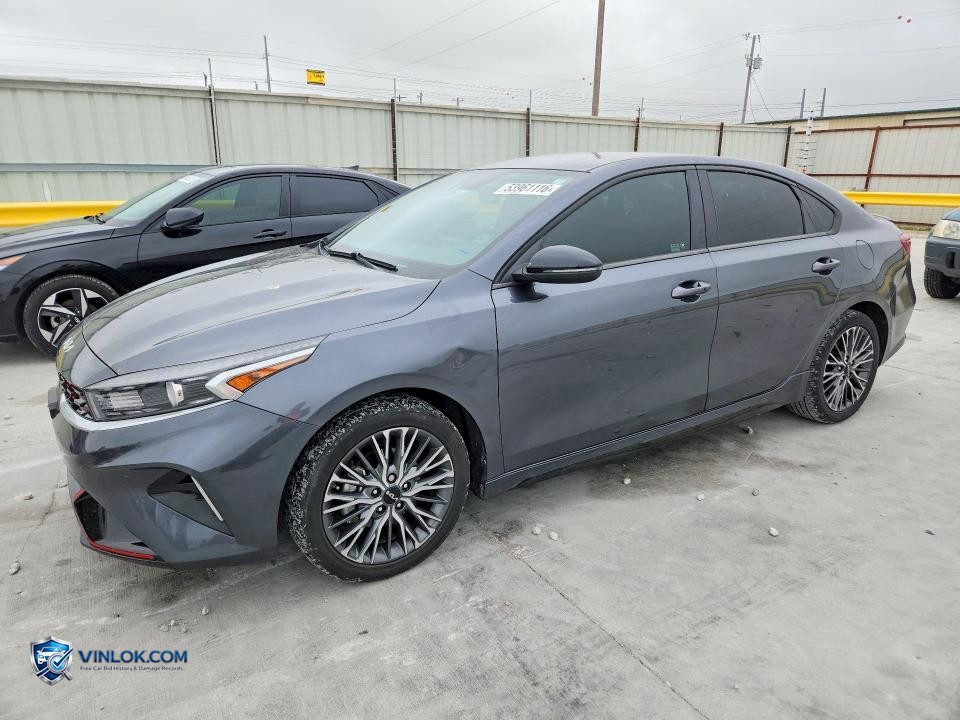 2022 KIA FORTE GT LINE – Lot 53961116 auction photo