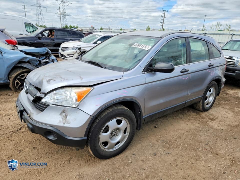 2008 HONDA CR-V LX – Lot 53961976 auction photo