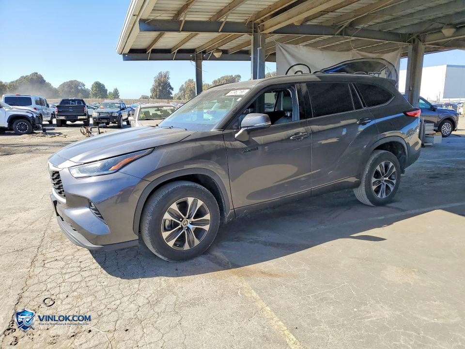 2021 TOYOTA HIGHLANDER HYBRID XLE – Lot 53962166 auction photo