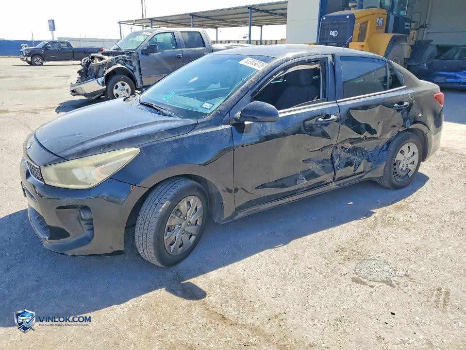 2020 KIA RIO – Lot 53963376 auction photo