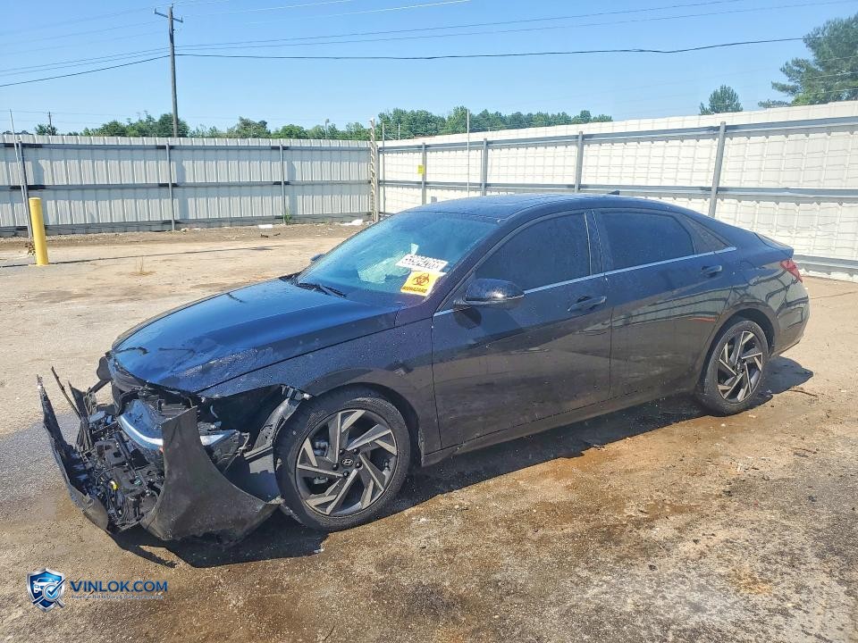 2024 HYUNDAI ELANTRA LIMITED – Lot 53964266 auction photo