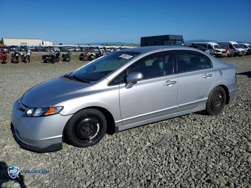 2008 HONDA CIVIC LX – Lot 53965376 auction photo