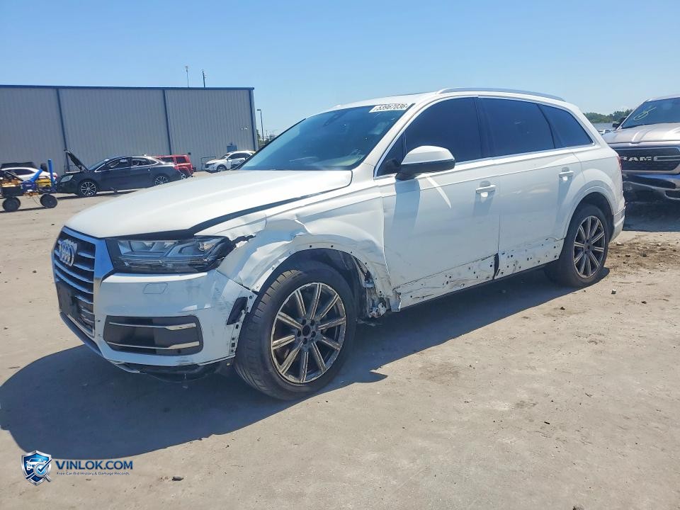 2017 AUDI Q7 PREMIUM PLUS – Lot 53967036 auction photo