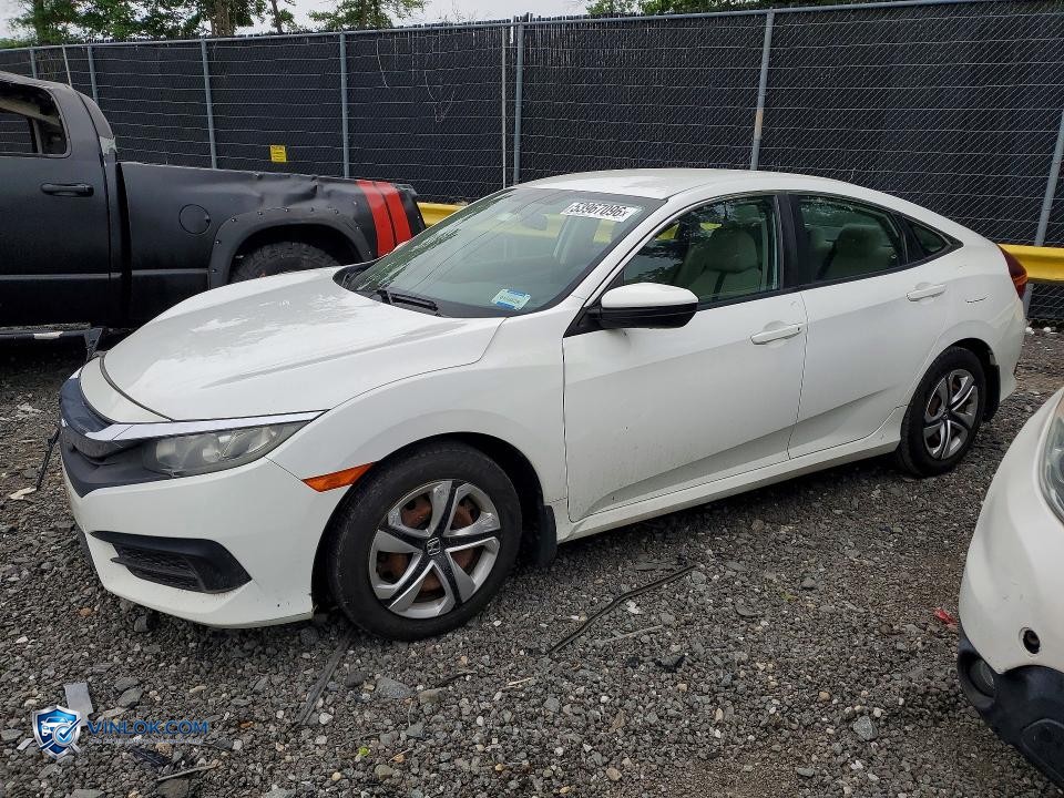 2016 HONDA CIVIC LX – Lot 53967096 auction photo