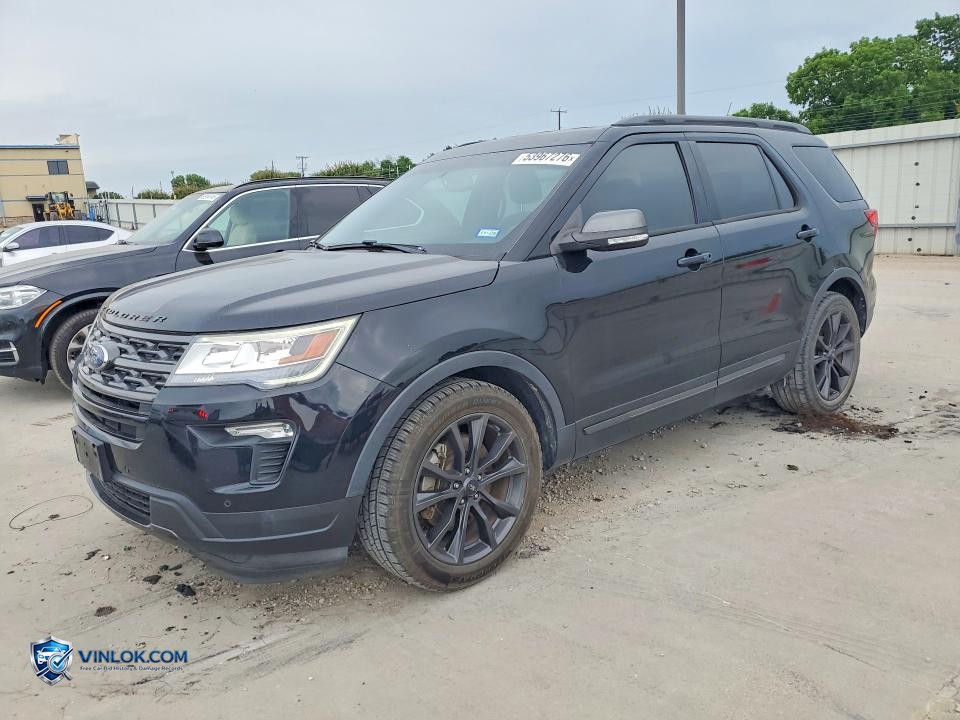 2018 FORD EXPLORER XLT – Lot 53967276 auction photo