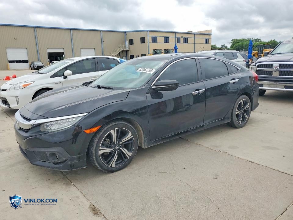 2016 HONDA CIVIC TOURING – Lot 53967696 auction photo