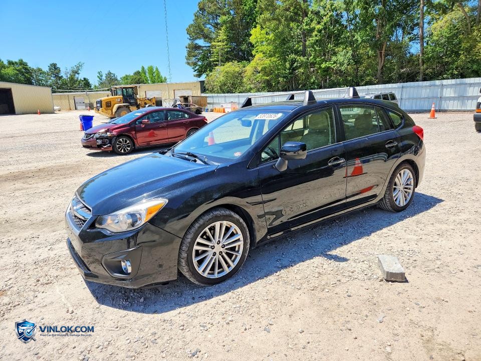 2014 SUBARU IMPREZA LIMITED – Lot 53970626 auction photo