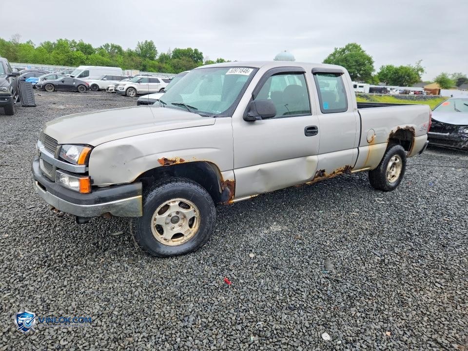 2004 CHEVROLET SILVERADO K1500 – Lot 53971846 auction photo