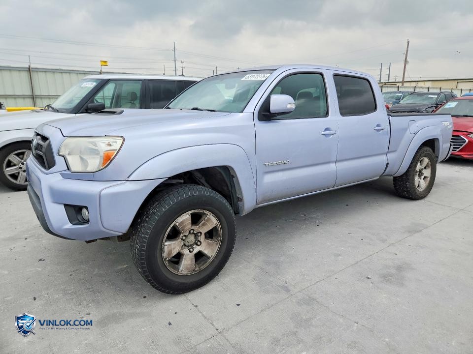 2013 TOYOTA TACOMA DOUBLE CAB LONG BED – Lot 53972276 auction photo