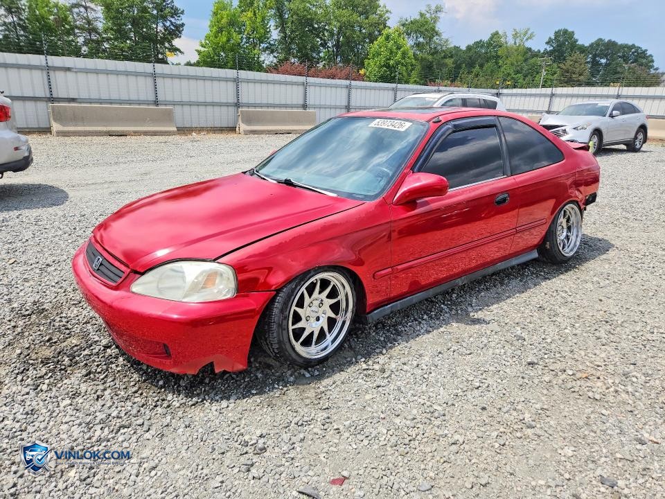 2000 HONDA CIVIC EX – Lot 53973426 auction photo