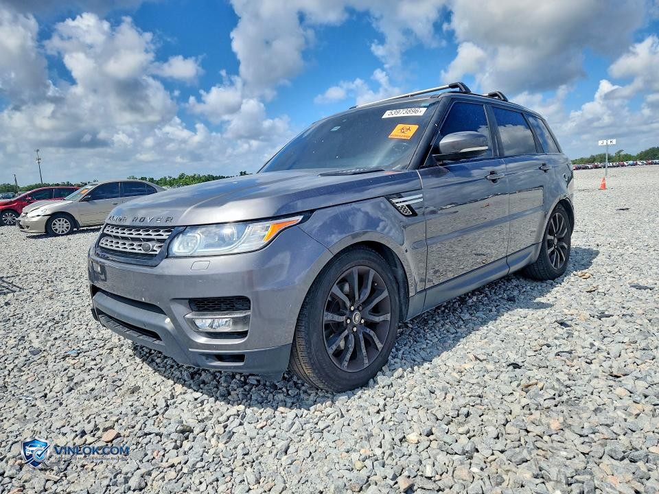 2016 LAND ROVER RANGE ROVER SPORT HSE – Lot 53973896 auction photo