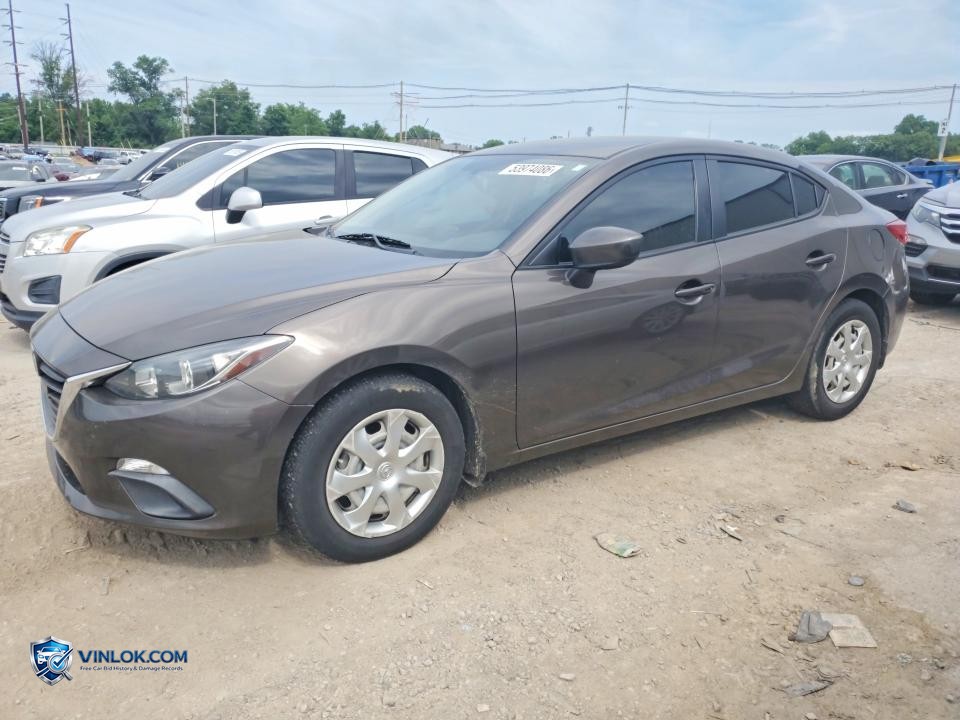 2016 MAZDA 3 SPORT – Lot 53974086 auction photo