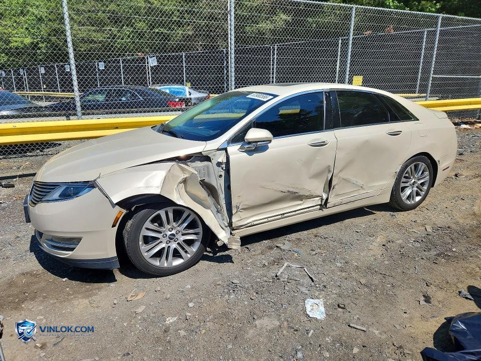 2014 LINCOLN MKZ HYBRID – Lot 53980586 auction photo