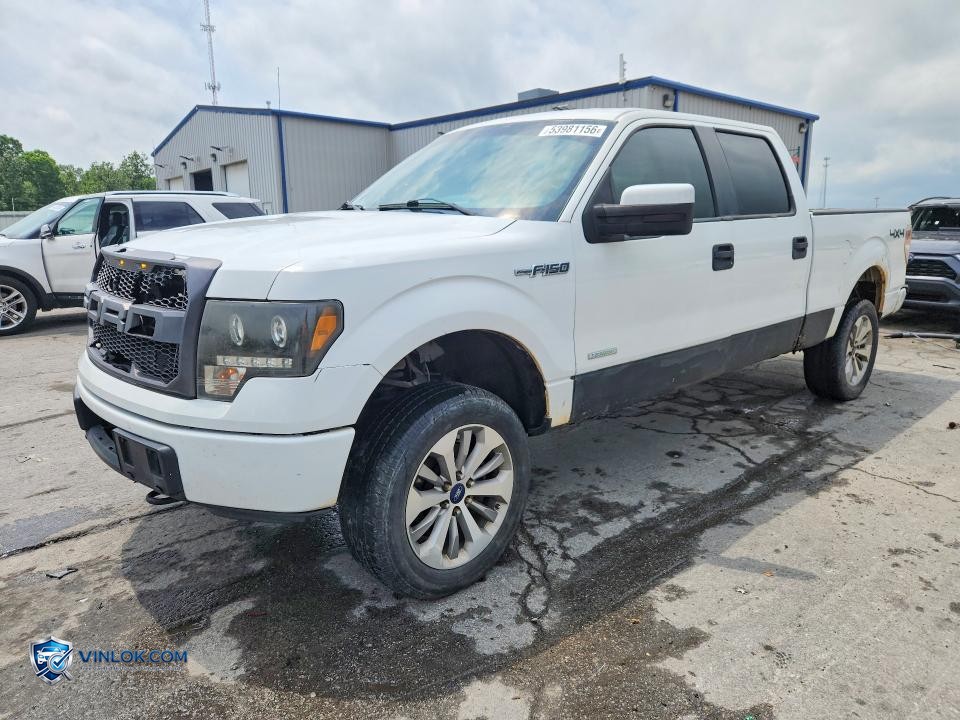 2012 FORD F150 SUPERCREW – Lot 53981156 auction photo