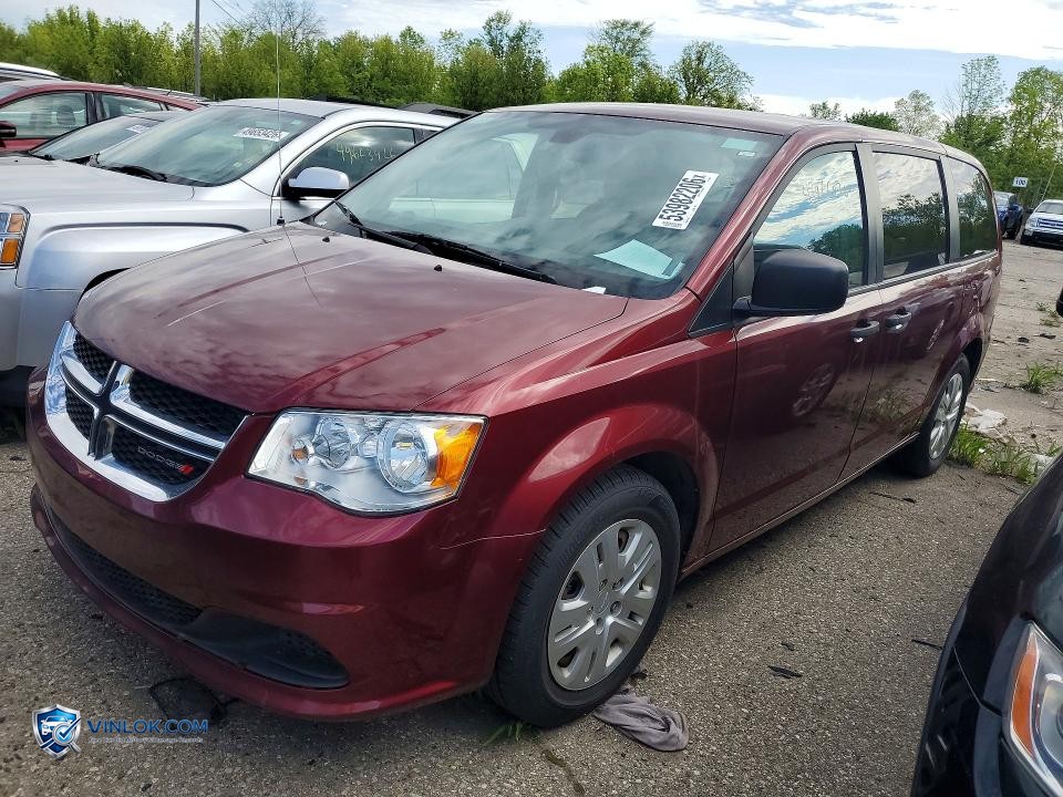 2020 DODGE GRAND CARAVAN SE – Lot 53982206 auction photo