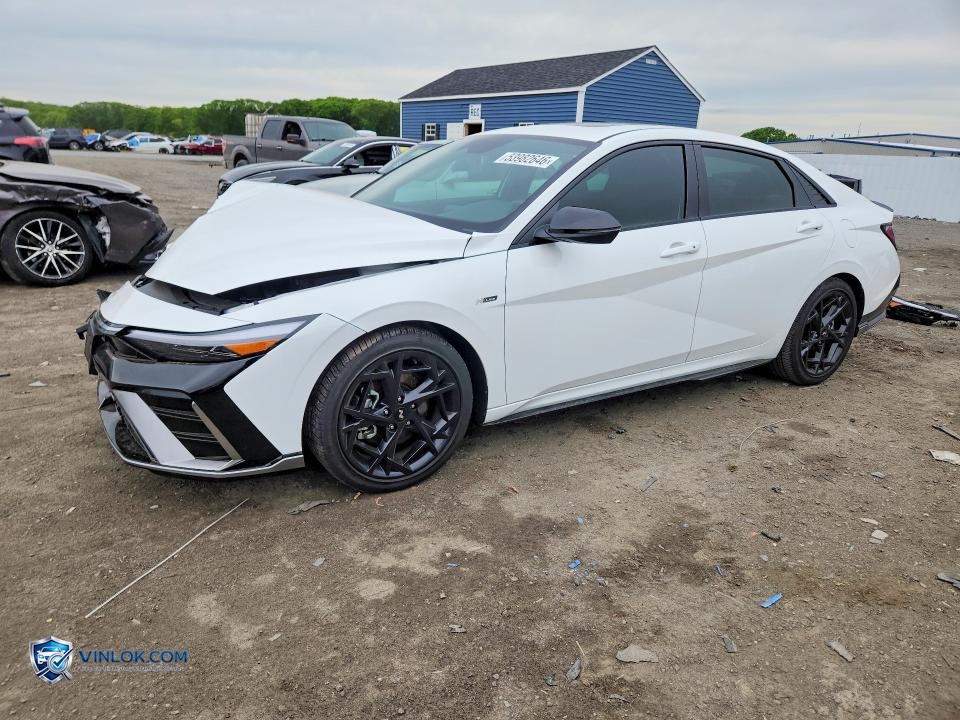 2026 HYUNDAI ELANTRA N LINE – Lot 53982646 auction photo