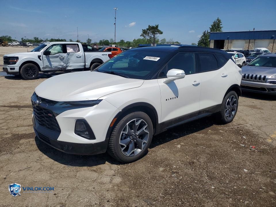 2022 CHEVROLET BLAZER RS – Lot 53983366 auction photo