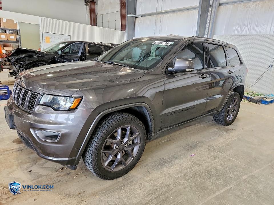 2021 JEEP GRAND CHEROKEE LIMITED – Lot 53984096 auction photo
