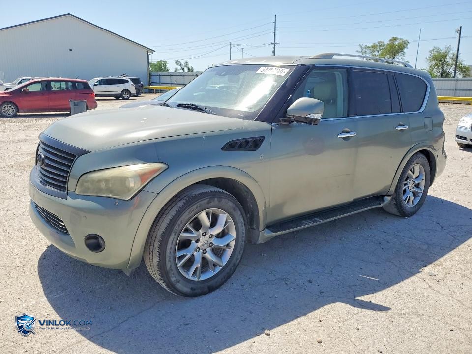 2012 INFINITI QX56 BASE – Lot 53984126 auction photo
