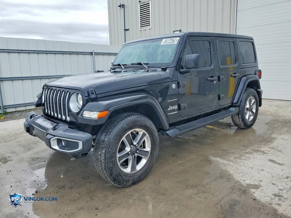 2022 JEEP WRANGLER UNLIMITED SAHARA – Lot 53984476 auction photo