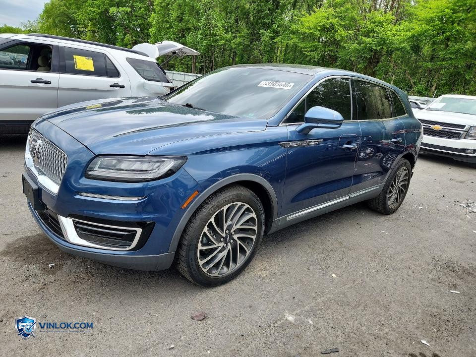 2019 LINCOLN NAUTILUS RESERVE – Lot 53985546 auction photo