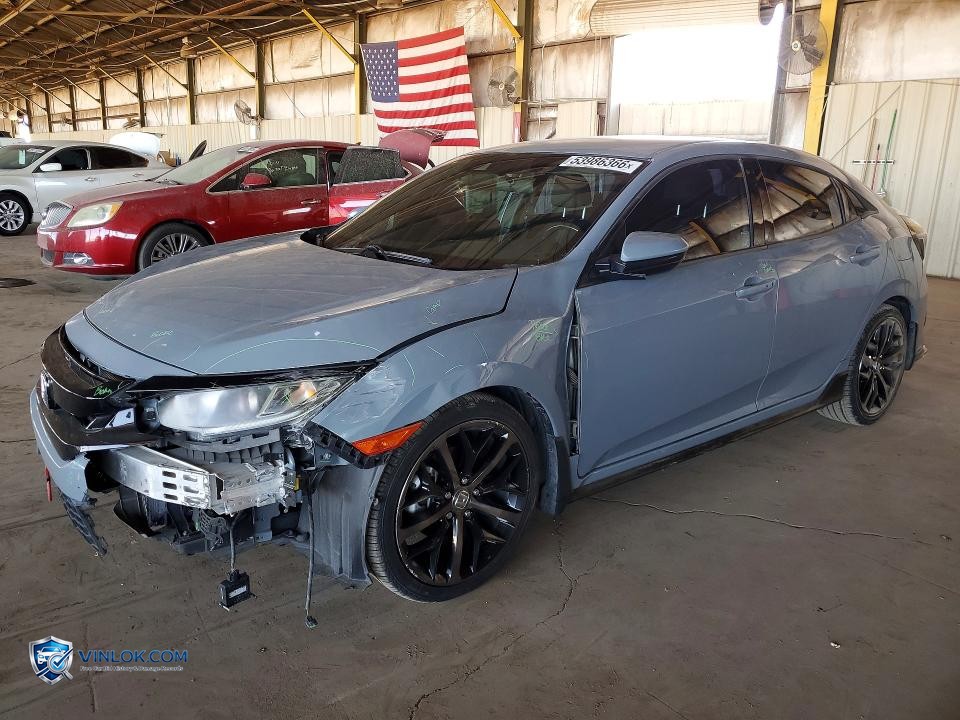2021 HONDA CIVIC SPORT – Lot 53986366 auction photo