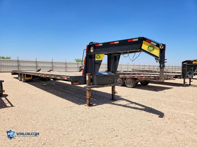 2022 GATOR MADE 45 GOOSENECK 24.9K EQUIPMENT TRAILE – Lot 53986486 auction photo