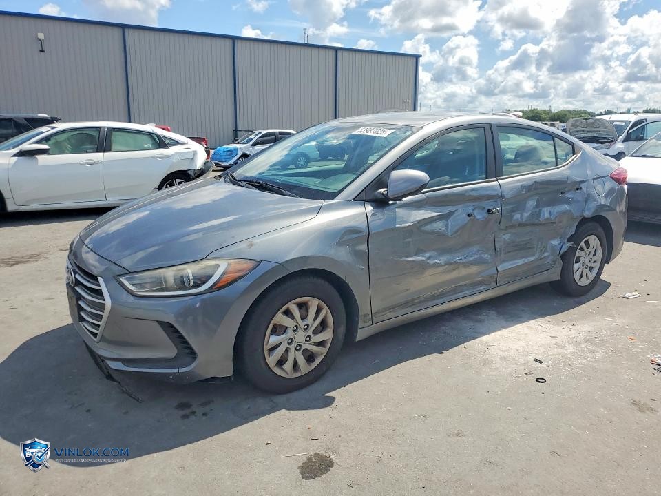 2017 HYUNDAI ELANTRA SE – Lot 53987026 auction photo