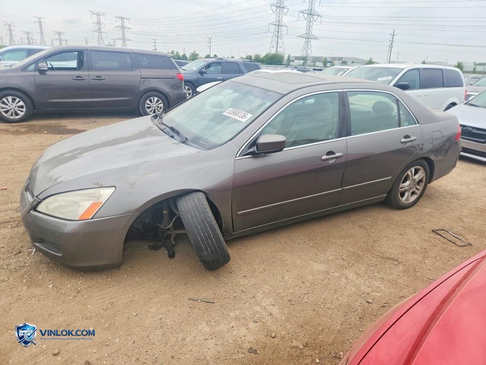 2006 HONDA ACCORD EX – Lot 53988136 auction photo