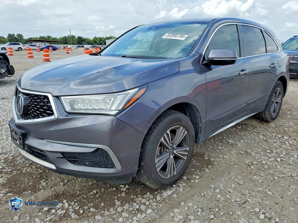 2018 ACURA MDX – Lot 53990766 auction photo