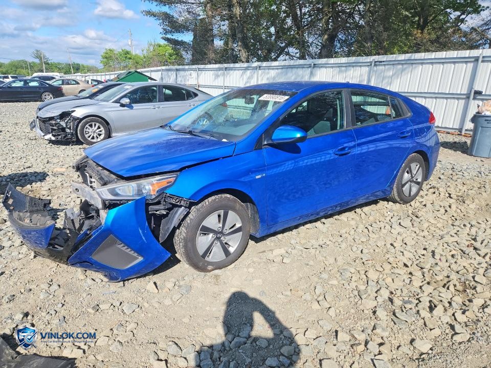 2017 HYUNDAI IONIQ BLUE – Lot 53990816 auction photo
