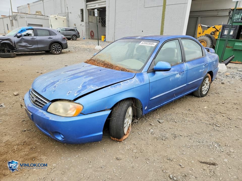 2002 KIA SPECTRA BASE – Lot 53992806 auction photo