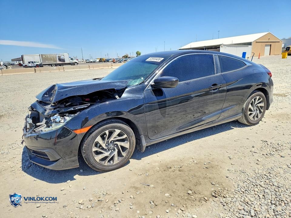 2018 HONDA CIVIC LX – Lot 53993406 auction photo