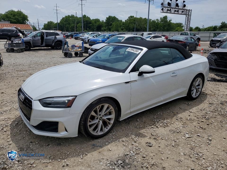 2022 AUDI A5 PREMIUM 45 – Lot 53994356 auction photo
