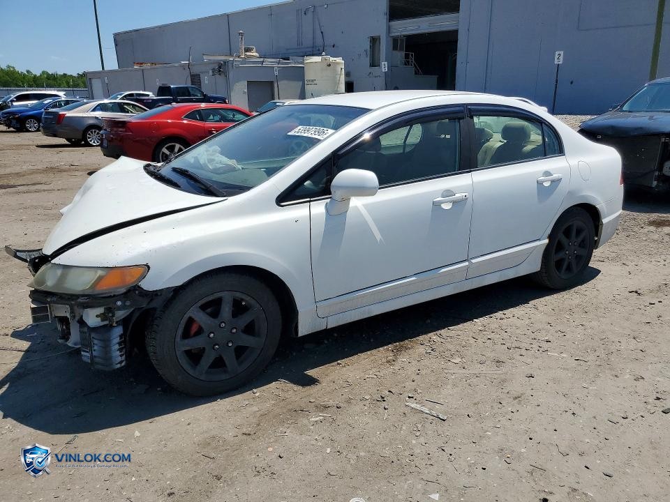 2008 HONDA CIVIC LX – Lot 53997996 auction photo