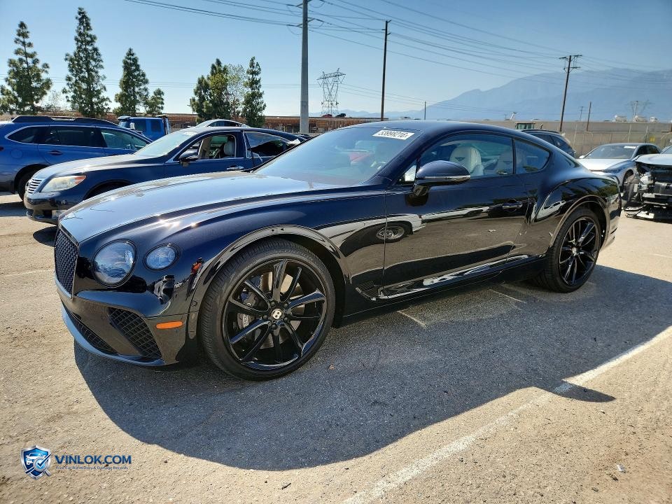 2020 BENTLEY CONTINENTAL GT – Lot 53998216 auction photo